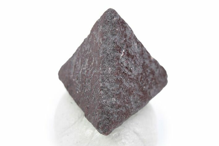 Red-Brown Tetrahedral Zunyite Crystal w/ Hematite - Iran #341800